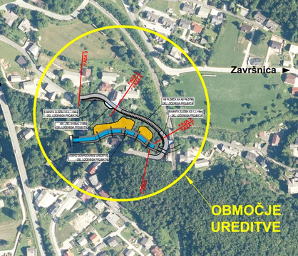 Obvestilo o popolni zapori občinske ceste v Mostah 1